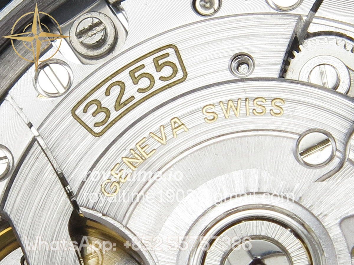 Rolex Day Date 40 SS TMF Blue Roman Dial on President Bracelet VR3255 (220g) - Image 17