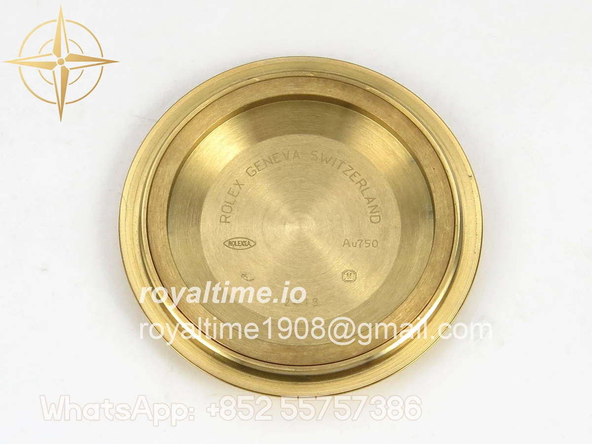 Rolex Day Date 40 YG 228238 QF Black Stick Dial on President Bracelet A2836 V6 (200g) - Image 17