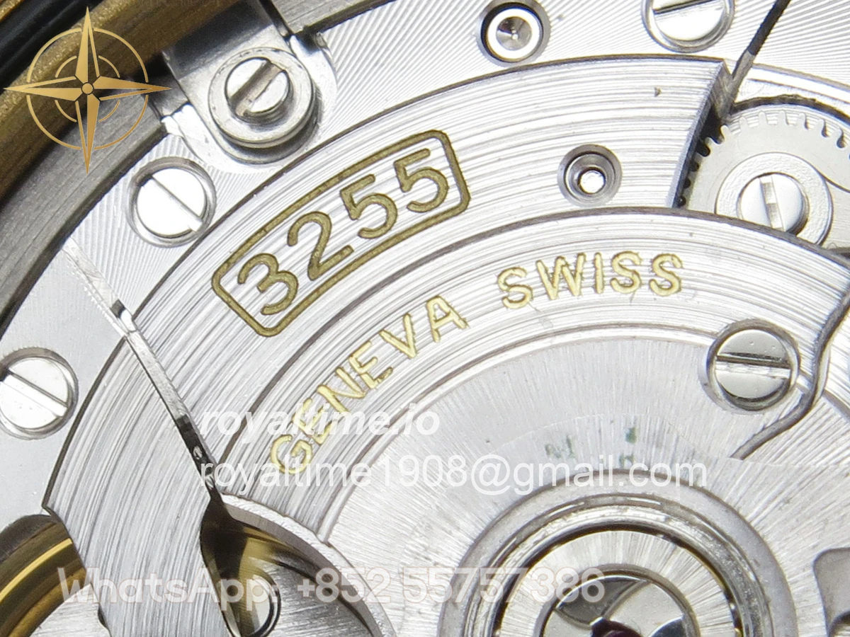 Rolex Day Date 40 YG TMF Black Crystal Dial Diamonds Bezel on President Bracelet VR3255 (220g) - Image 17