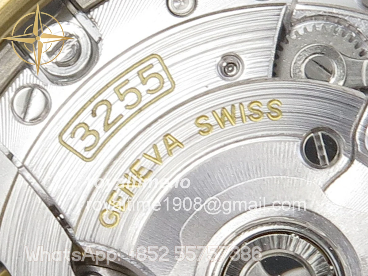 Rolex Day Date 40 YG TMF YG Roman Dial on President Bracelet VR3255 (Weighted) 208g - Image 17