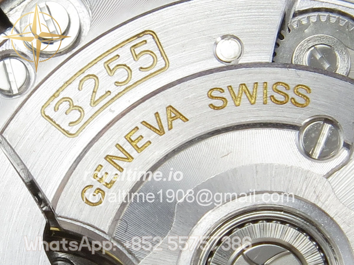 Rolex DayDate 40 RG QF 904L Steel Brown Crystal Dial on President Bracelet VR3255 V8 (Gain Weight) - Image 17