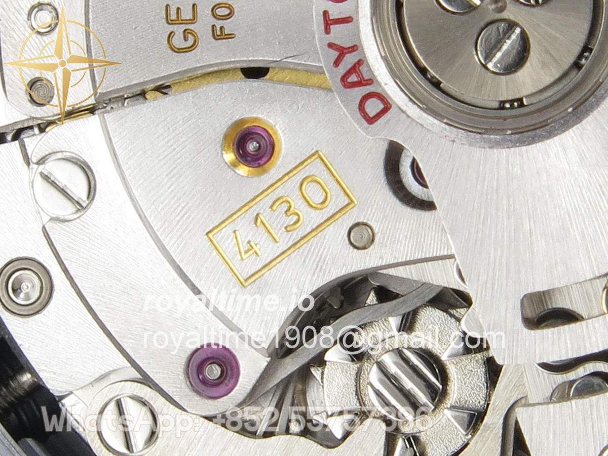 Rolex Daytona 116506 3CF Ice Blue Dial Arabic Markers on SS Bracelet SH4130 V2 - Image 17