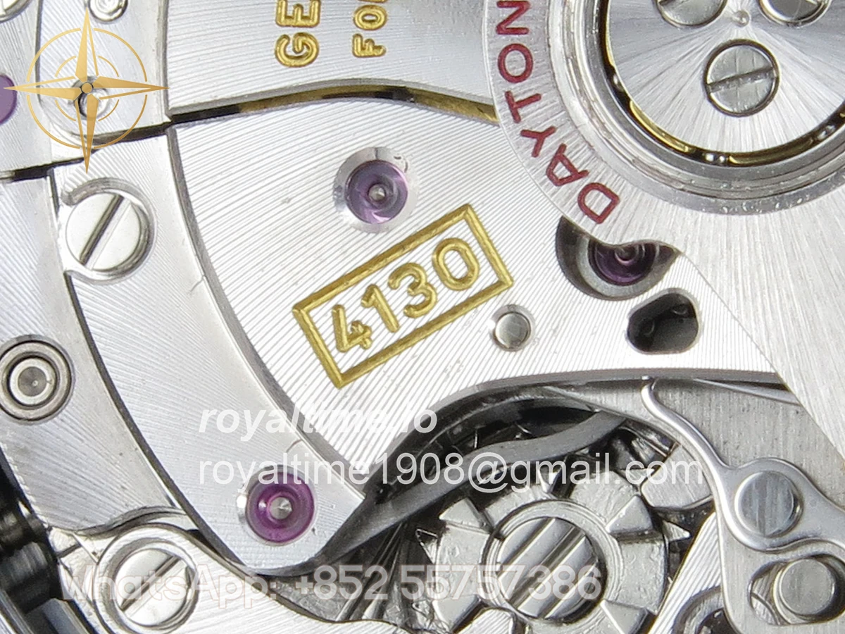 Rolex Daytona 116520 UFO Black Dial on Bracelet UF4130 (Free Sprung) - Image 17