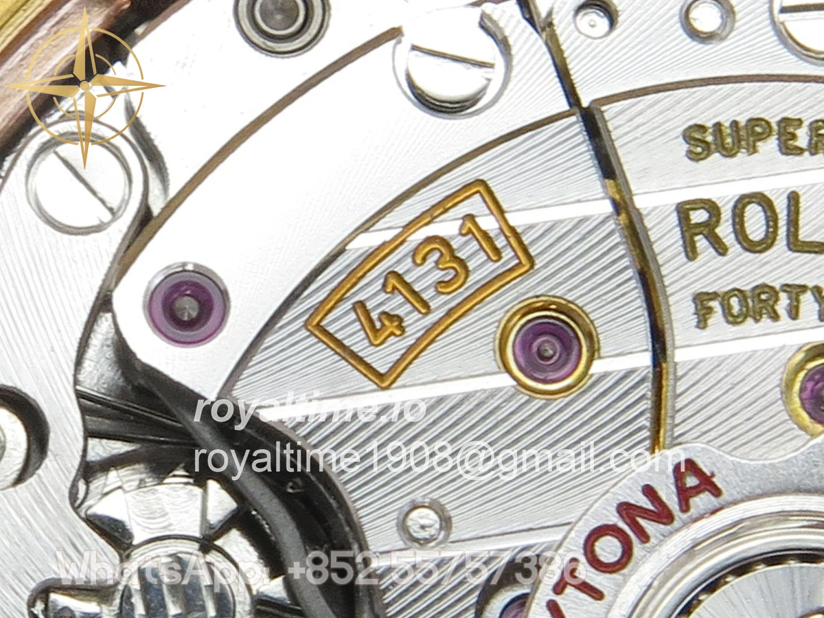 Rolex Daytona 126505 BTF Black/Silver Diamonds Dial on RG Braclet DD4131 (Weighted) 220g - Image 17