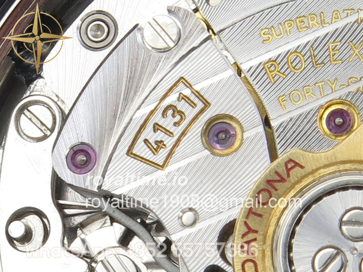 Rolex Daytona 126506 UFO Ice Blue Crystal Dial on Bracelet UF4131 (Free Sprung) - Image 17