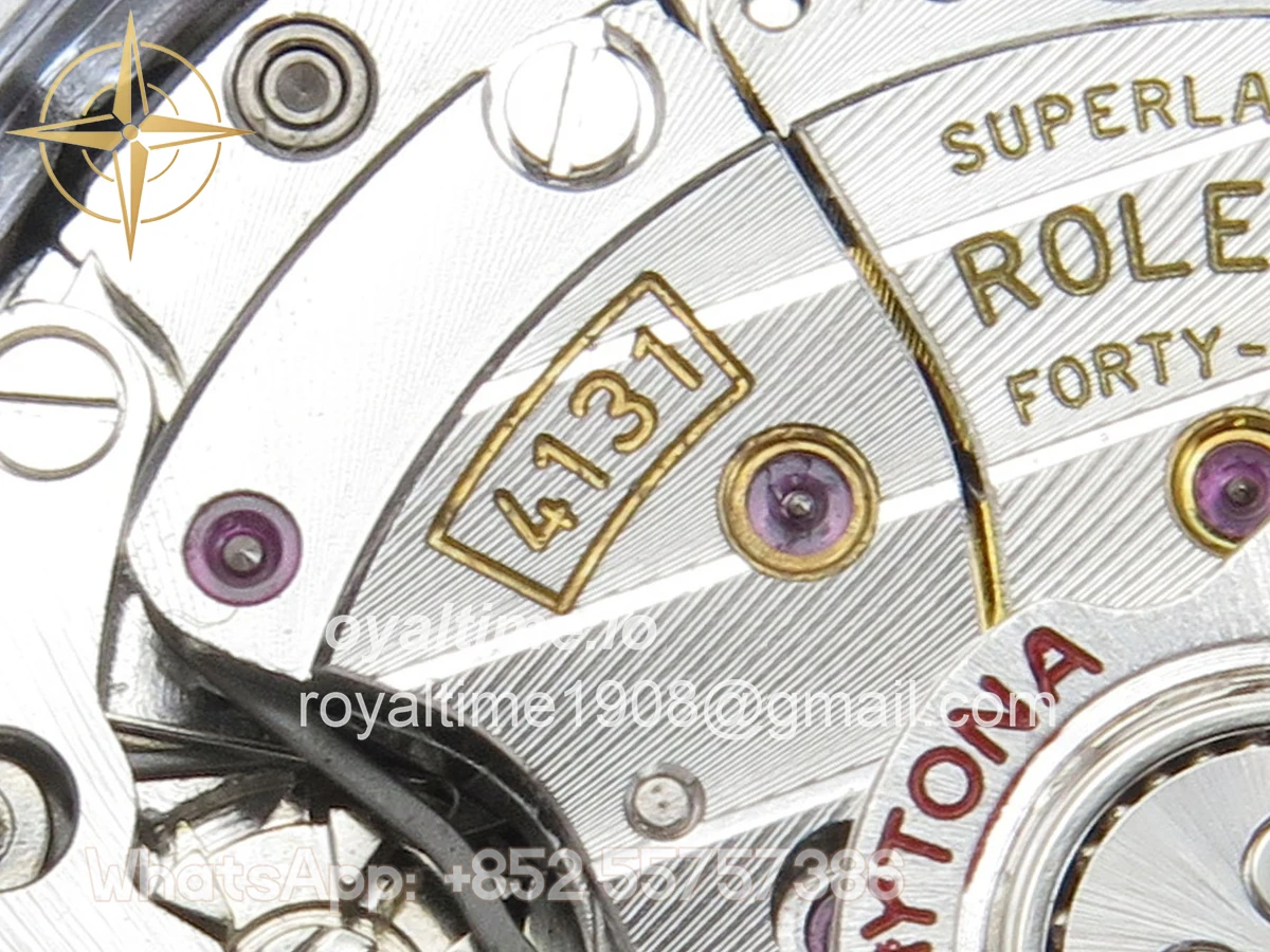 Rolex Daytona 126509 BTF Gray/Black Dial on SS Braclet DD4131 (Weighted) 220g - Image 17