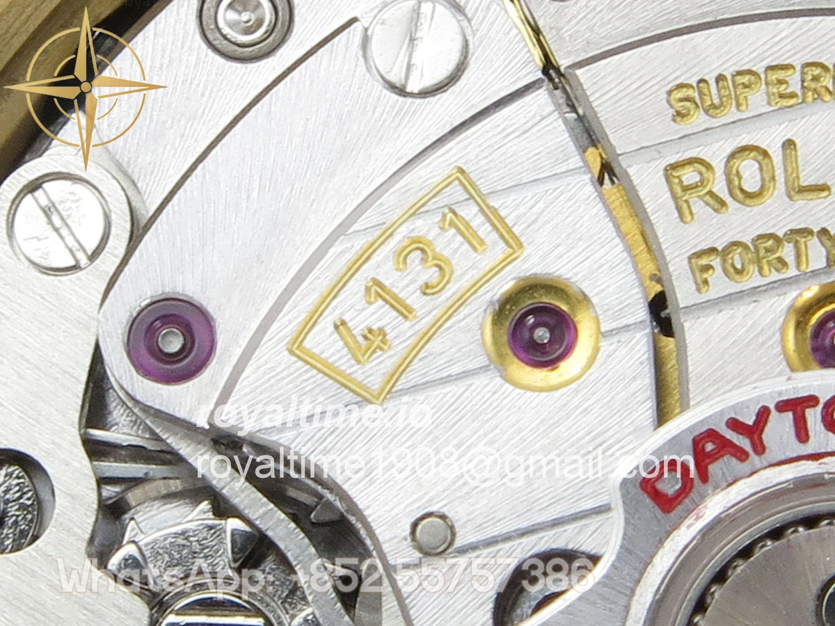 Rolex Daytona 126508 YG Clean Plus Green/YG Dial on Oysterflex Strap DD4131 - Image 17