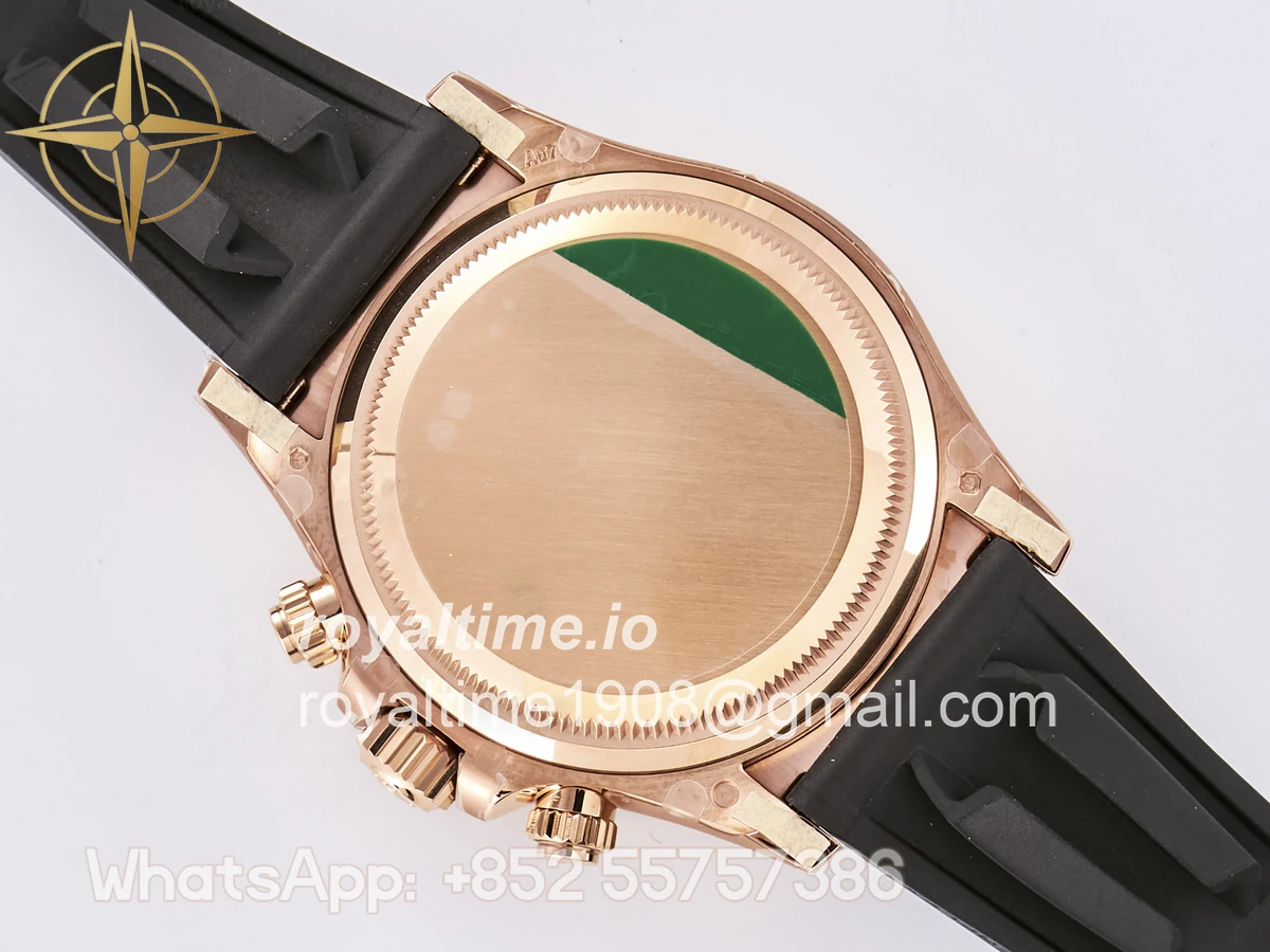 Rolex Daytona 126515 TMF RG/Black Dial on Oysterflex Strap DD4131 - Image 17