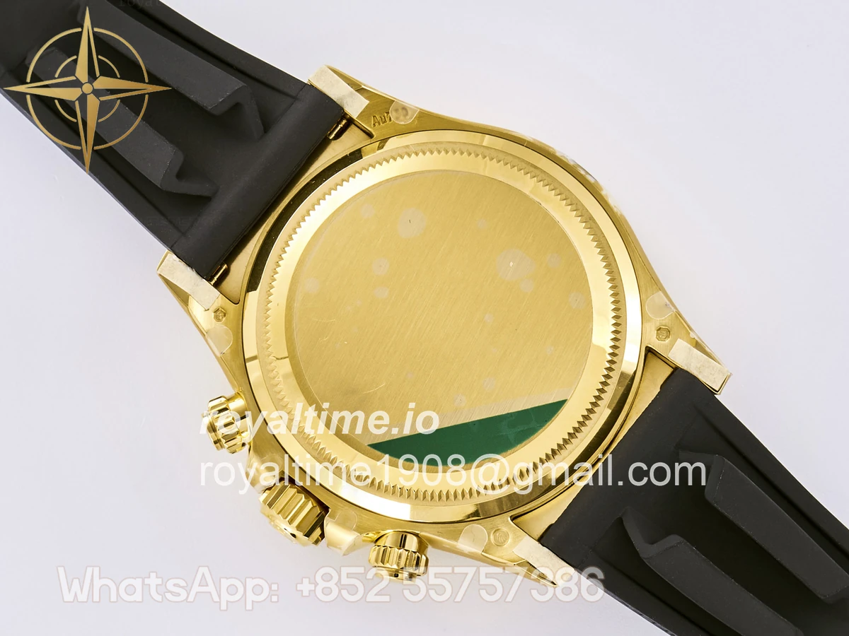 Rolex Daytona 126518 TMF Black/YG Diamonds Dial on Oysterflex Strap DD4131 - Image 17