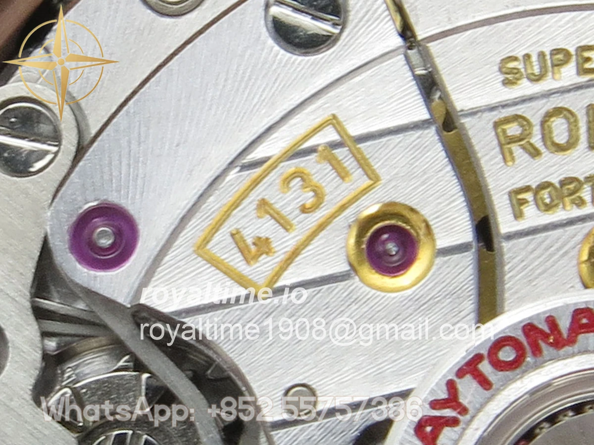 Rolex Daytona 126515 RG Clean Plus 904L Steel RG/Black Dial on Oysterflex Strap DD4131 - Image 17