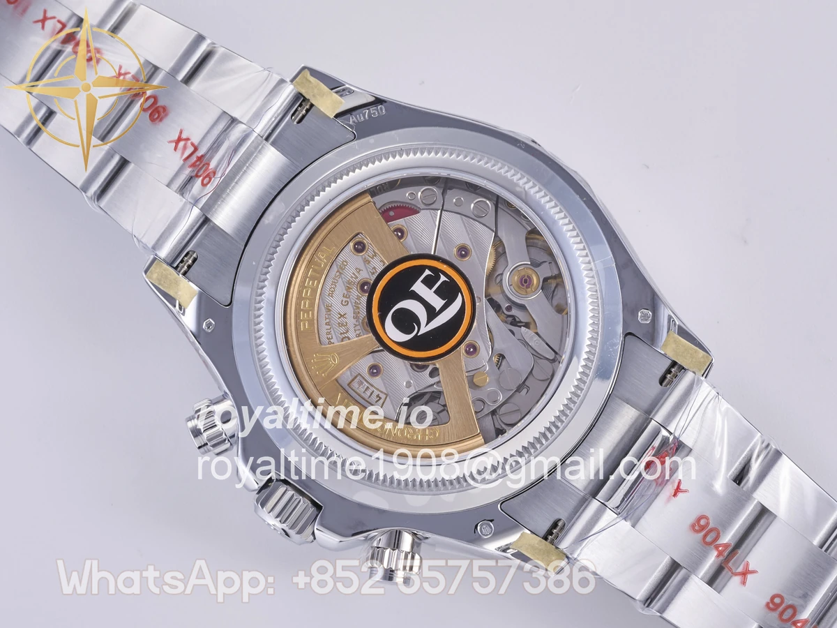 Rolex Daytona 126529 LN Le Mans QF on SS Bracelet JH4132 Free Sprung (Weighted) 175g - Image 17