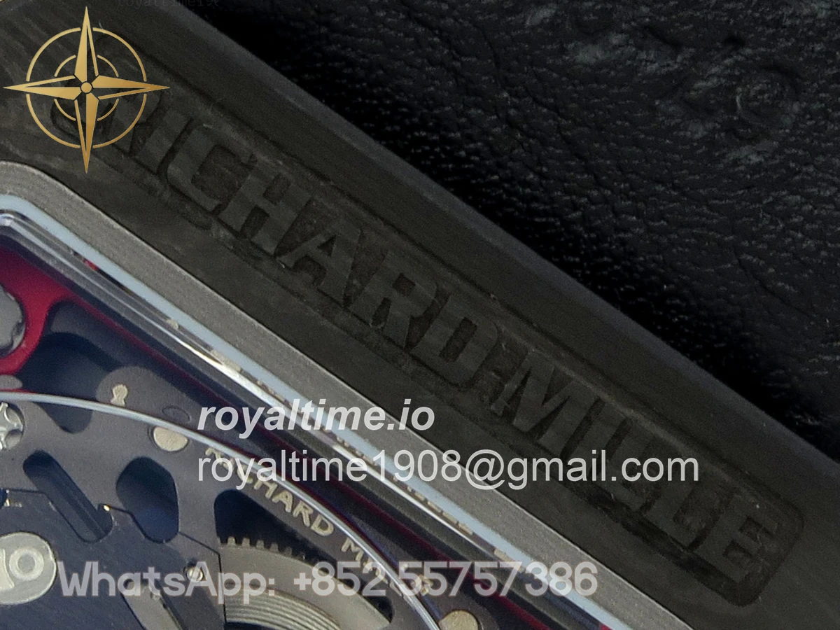 Richard Mille Umi Maker's RM67-02 Black NTPT Alexander Black/Red/Yellow Skeleton Dial on Nylon strap CRMA7 V2 - Image 17