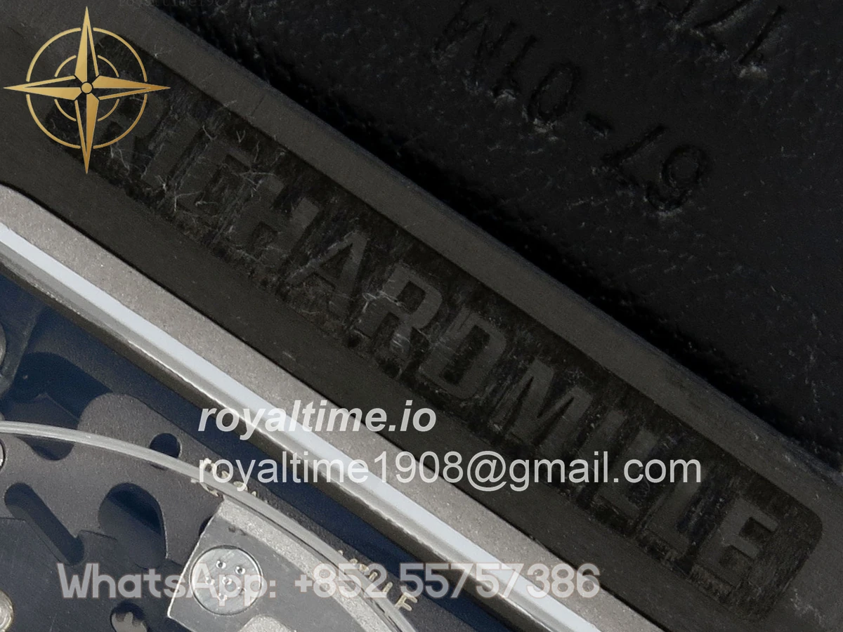 Richard Mille AVF RM67-02 France Black NTPT Spain Skeleton Dial on Blue Elastic strap CRMA7 - Image 17