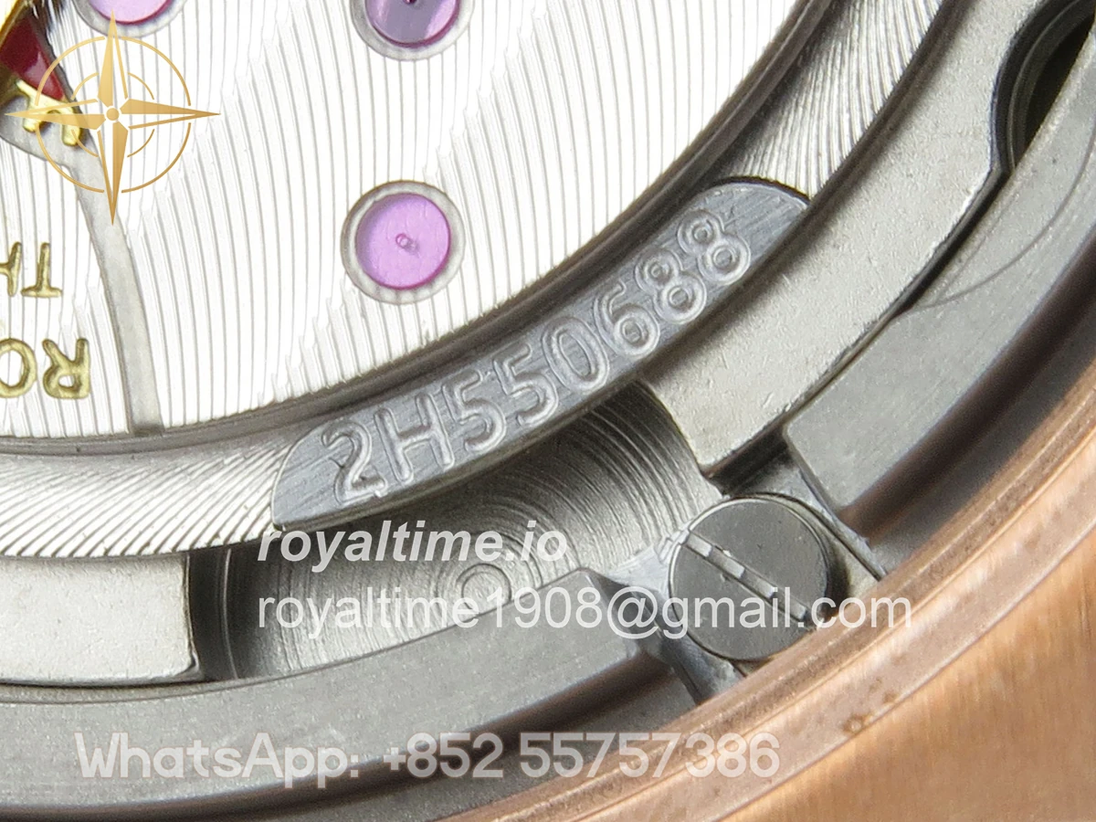 Rolex Land Dweller 127335 DIWF White Dial on RG Bracelet A7135 - Image 17