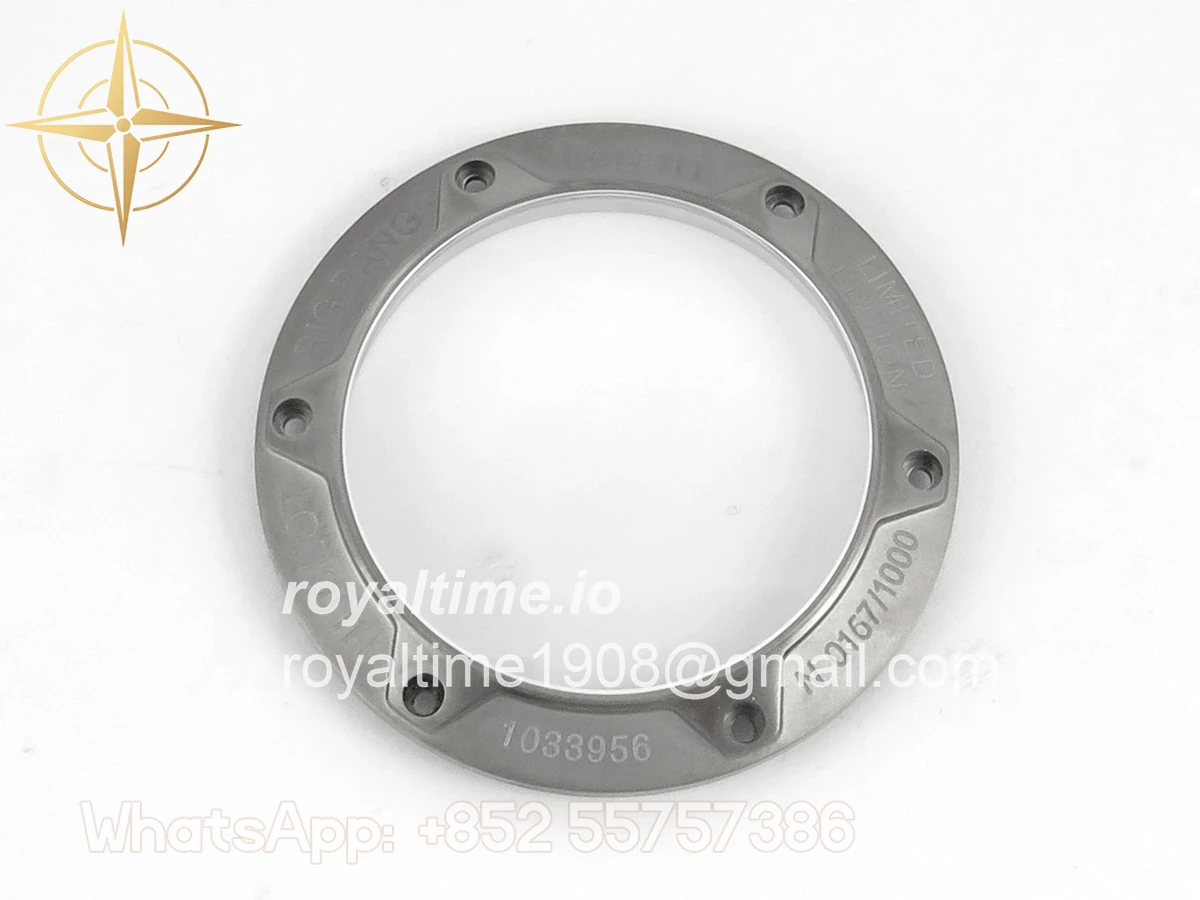 Hublot Big Bang Ferrari Titanium HBBF Carbon Fiber Bezel on Black Leather Strap A1241 - Image 17