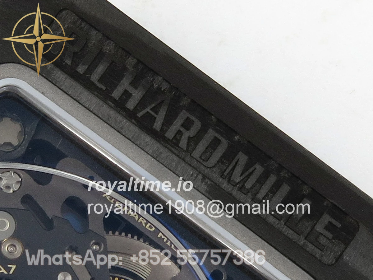 Richard Mille AVF RM67-02 McLaren Black NTPT Spain Skeleton Dial on Orange Elastic strap CRMA7 - Image 17