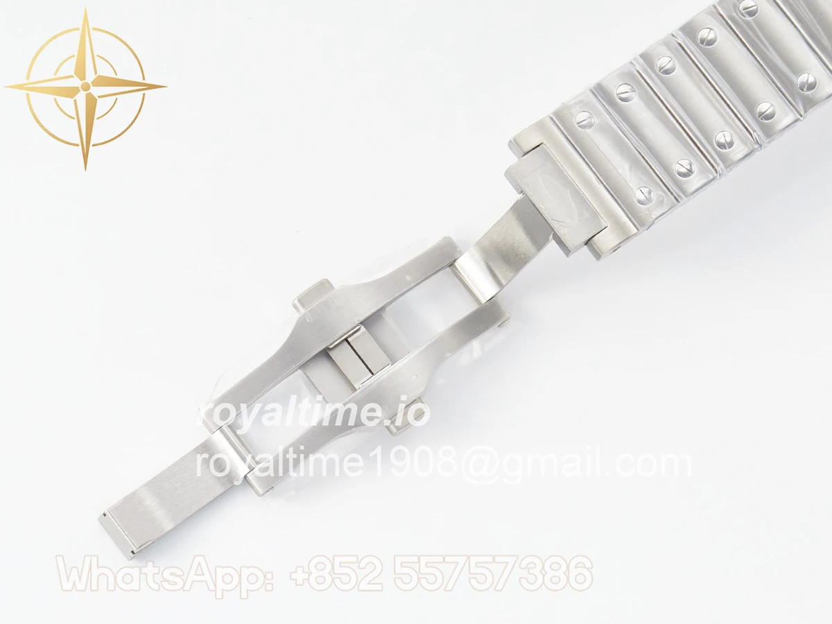 Cartier Santos de Cartier 40mm SS BVF White Dial on SS Bracelet MIYOTA 9015 - Image 17