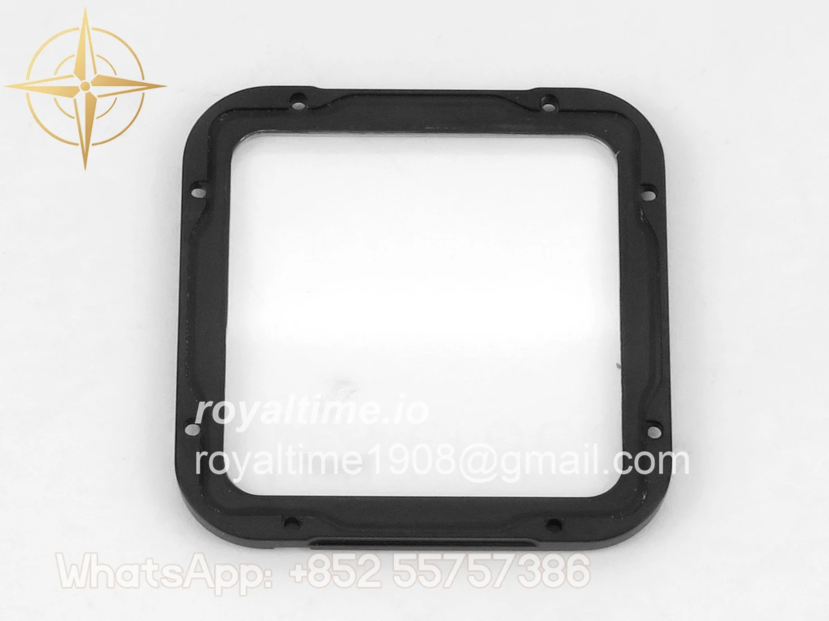 Cartier Santos de Cartier Skeleton PVD MLF Skeleton Black Skeleton Dial on SS SmartLink Bracelet 9611MC - Image 17