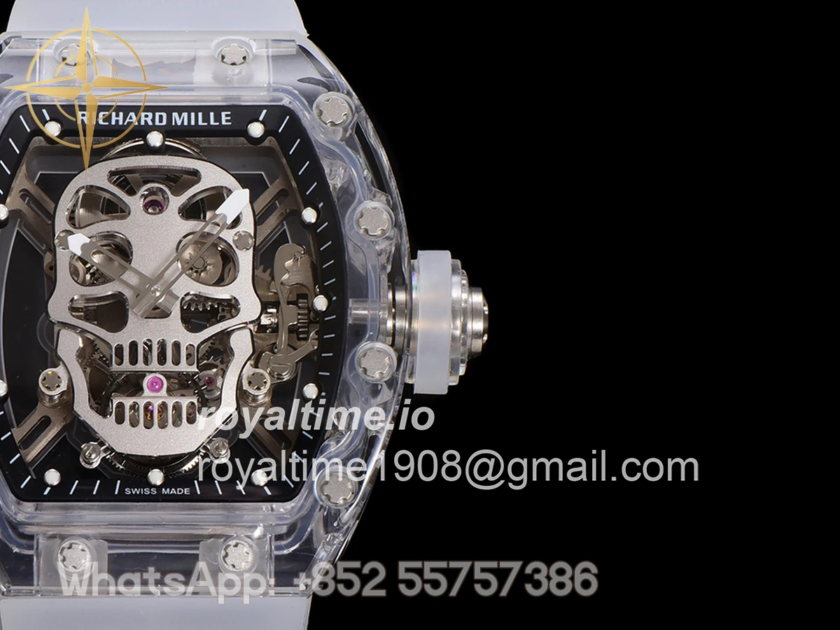 Richard Mille RM 027-01 Tourbillon Sapphire Skull - Image 17