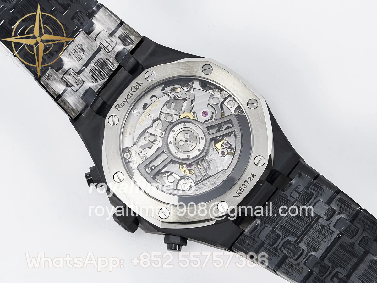 Audemars Piguet Royal Oak Chrono 26240 Black Ceramic APSF on Ceramic Bracelet SA4401 - Image 17