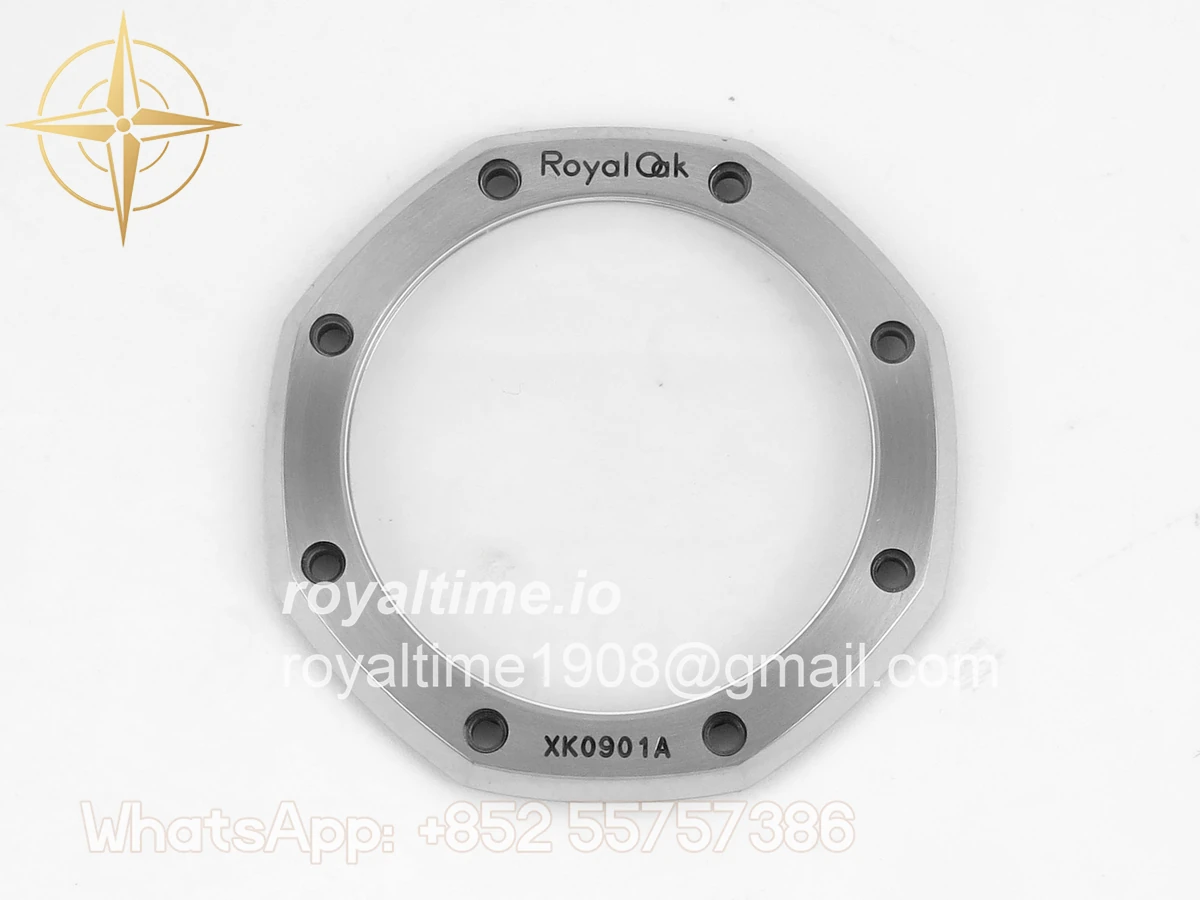 Audemars Piguet Royal Oak Chrono 26240 Black Ceramic Blue Dial APSF on Ceramic Bracelet SA4401 - Image 17