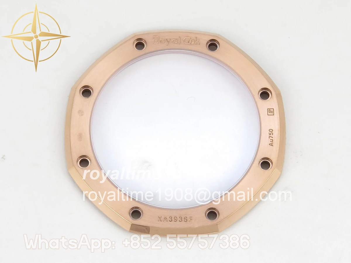 Audemars Piguet Royal Oak Chrono 26240 Frosted RG DDF Blue Dial on RG Bracelet DD4401 - Image 17