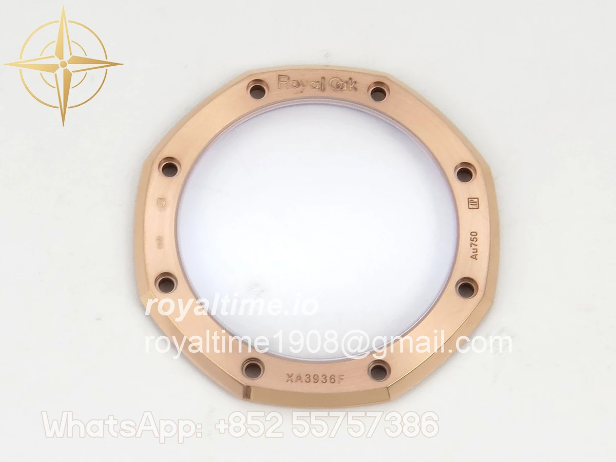 Audemars Piguet Royal Oak Chrono 26240 RG DDF White Dial on Brown Leather Strap DD4401 Gain Weight (SW Dial) - Image 17