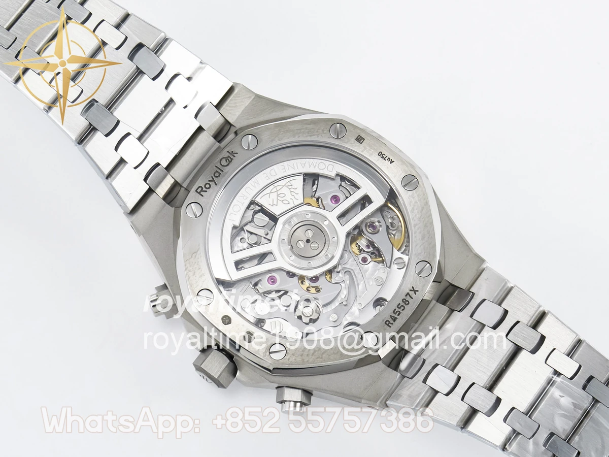 Audemars Piguet Royal Oak Chrono 26240 SS APSF Purple Dial on SS Bracelet SA4401 - Image 17
