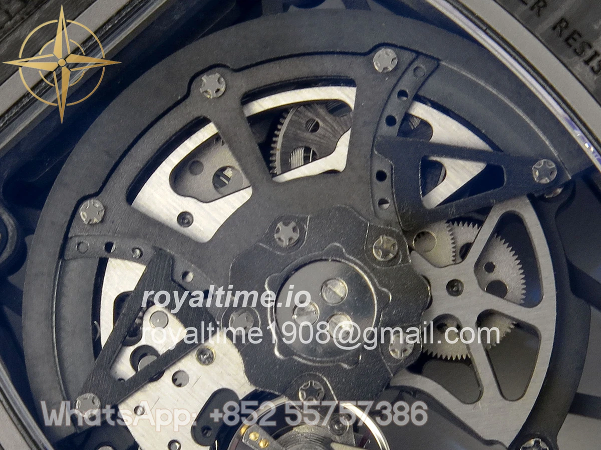 Richard Mille RM035-02 NTPT ZF Skeleton Dial on Black Rubber Strap RMAL1 V7 - Image 17
