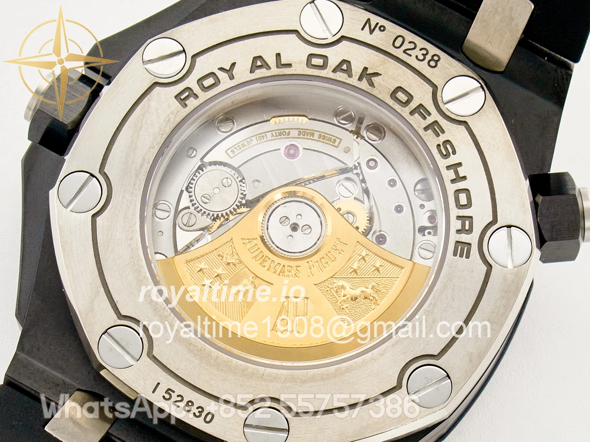 Audemars Piguet Royal Oak Offshore Diver 15707 Black Ceramic ZF SA3120 - Image 17