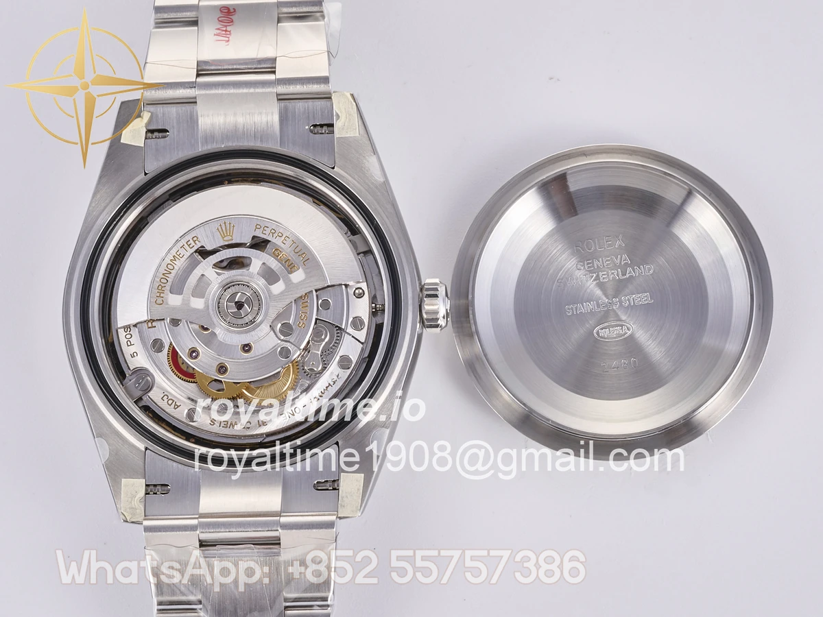 Rolex DateJust 41 126334 Clean Plus 904L Steel Black Dial on Jubilee Bracelet JH3235 (Free Sprung) - Image 17