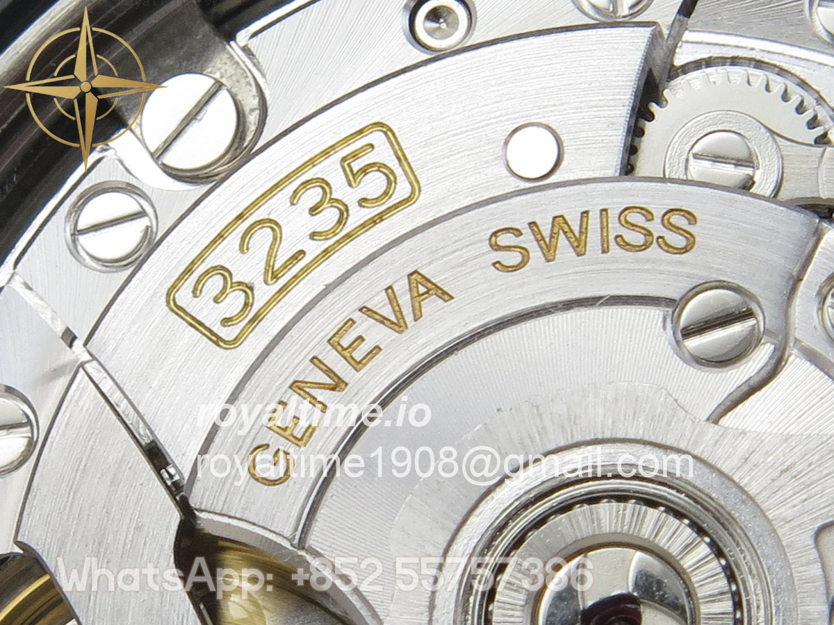 Rolex DateJust 41 126333 QF 904L Steel Gray Dial Green Roman on SS/YG Jubilee Bracelet QF3235 (145g) - Image 17