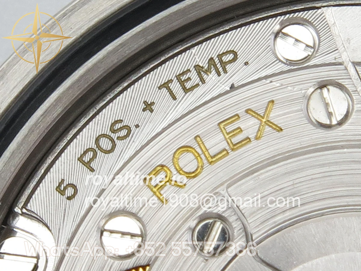 Rolex Day Date 36 SS QF 904L Steel Red Stick Dial on President Bracelet VR3255 V3 - Image 17