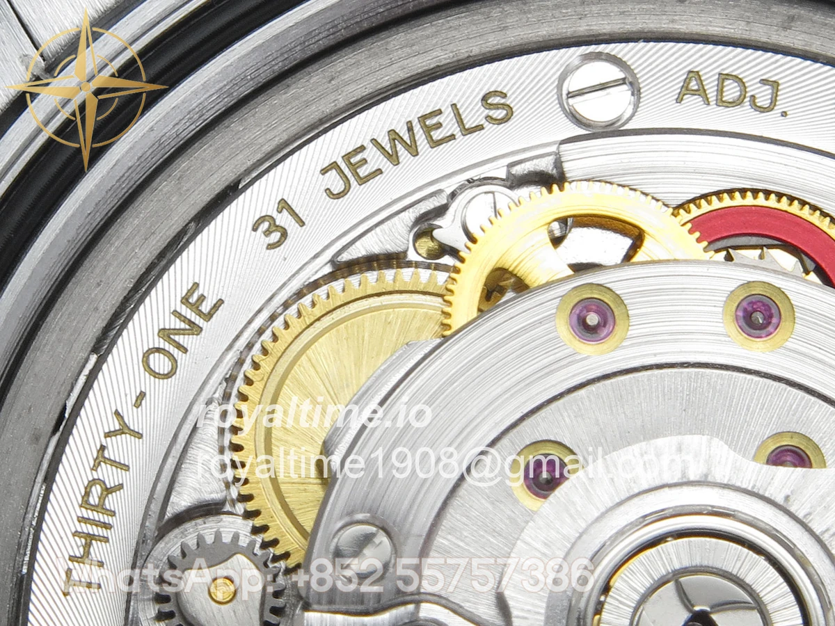 Rolex Day Date 40 SS TMF Blue Roman Dial on President Bracelet VR3255 (220g) - Image 18