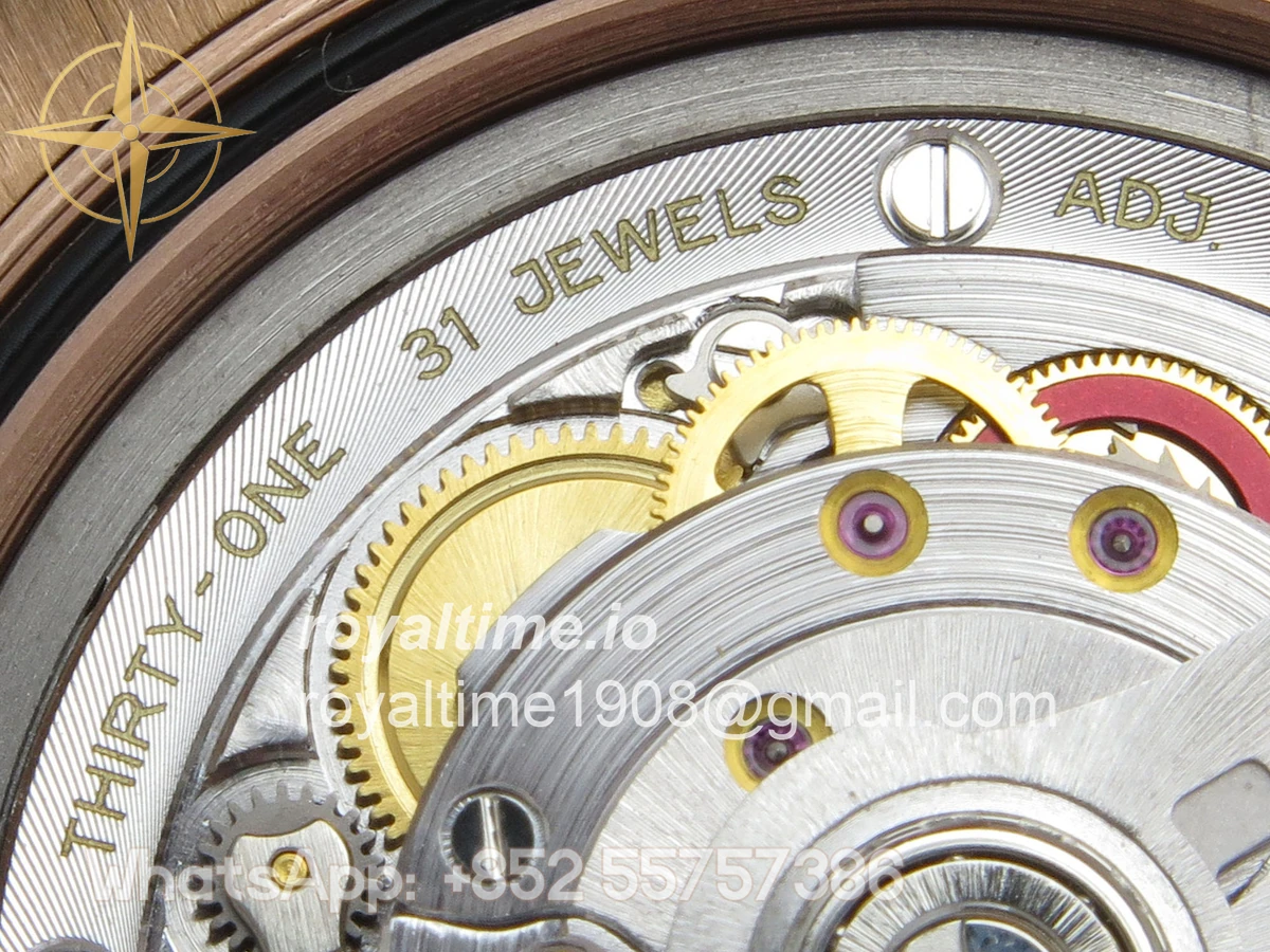 Rolex Day Date 40 RG TMF Brown Ombre Roman Dial on President Bracelet VR3255 (220g) - Image 18