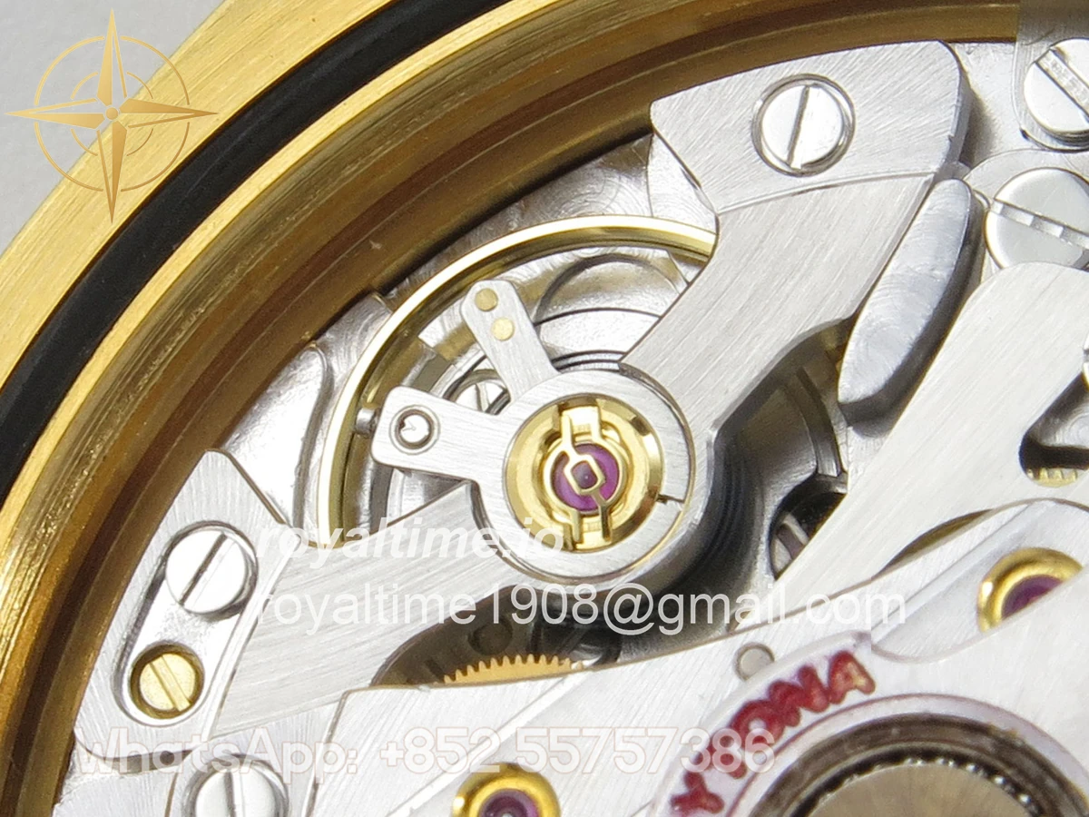 Rolex Daytona 126518 ARF Black/YG Diamonds Dial on Oysterflex Strap DD4131 V2 (Weighted) - Image 18