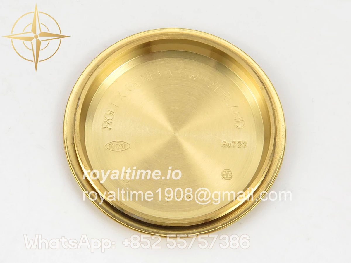 Rolex Daytona 126518 QF YG Dial on Oysterflex Strap JH4131 V18 (Free Sprung) Weighted 157g - Image 18