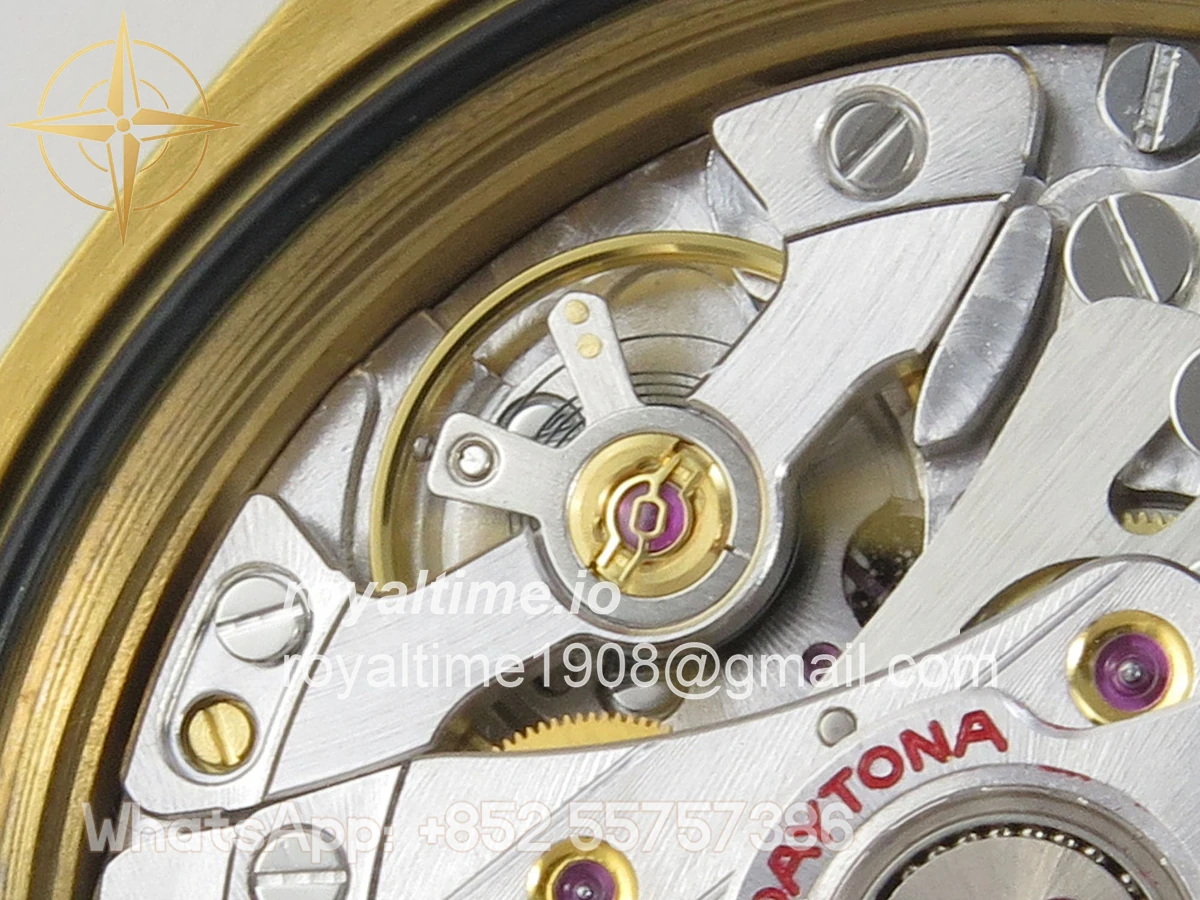 Rolex Daytona 126518 YG Clean Plus Tiffany Blue Dial on Black Rubber Strap DD4131 - Image 18