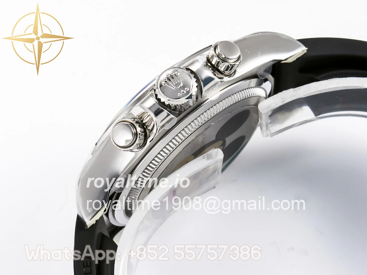 Rolex Daytona 126519 SS Clean Plus 904L Steel Gray/Black Dial on Oysterflex Strap DD4131 - Image 18