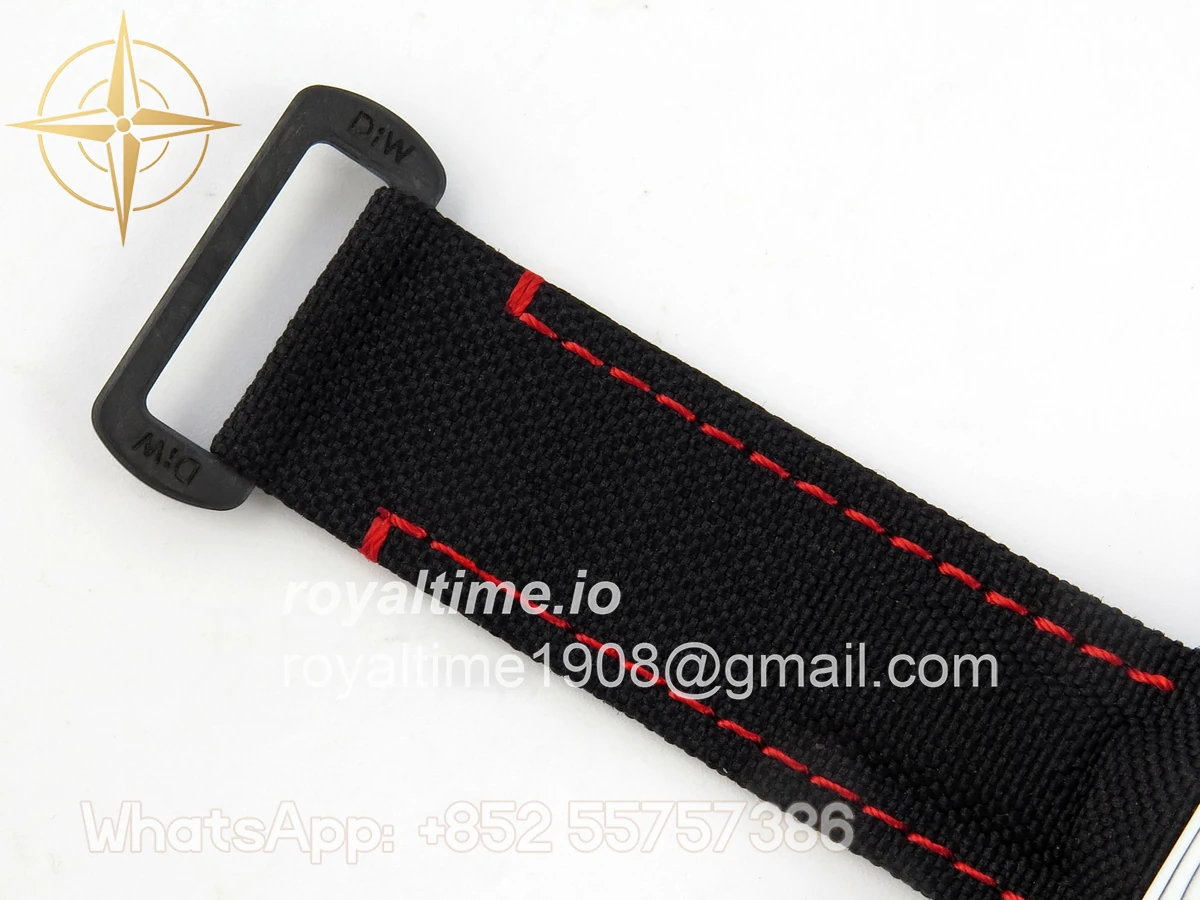 Rolex Daytona DIW Ferrari White Carbon DIWF White Dial on Black Nylon Strap DD4801 - Image 18