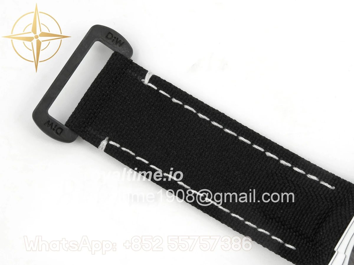 Rolex Daytona DIW Porsche 911 s/t White Carbon DIWF Blue Dial on Black Nylon Strap DD4801 - Image 18