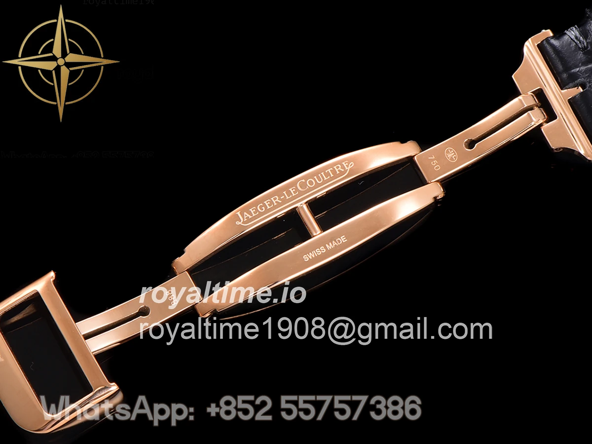 Jaeger-LeCoultre Master Ultra Thin Tourbillon White Dial with Diamond Bezel in Rose Gold - Image 18