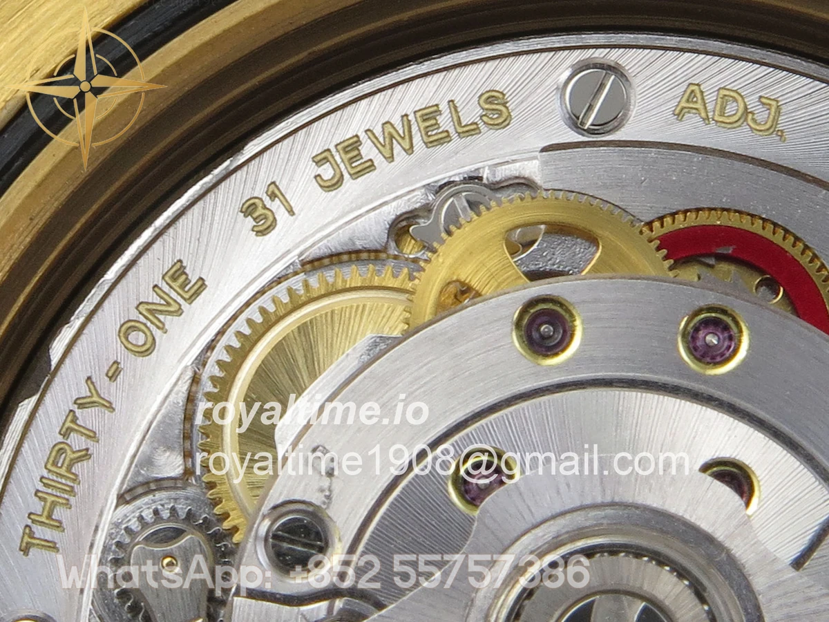 Rolex Yacht-Master 42mm 226658 YG QF on Oysterflex Strap JH3235 V18 (Free Sprung) Weighted 171g - Image 18