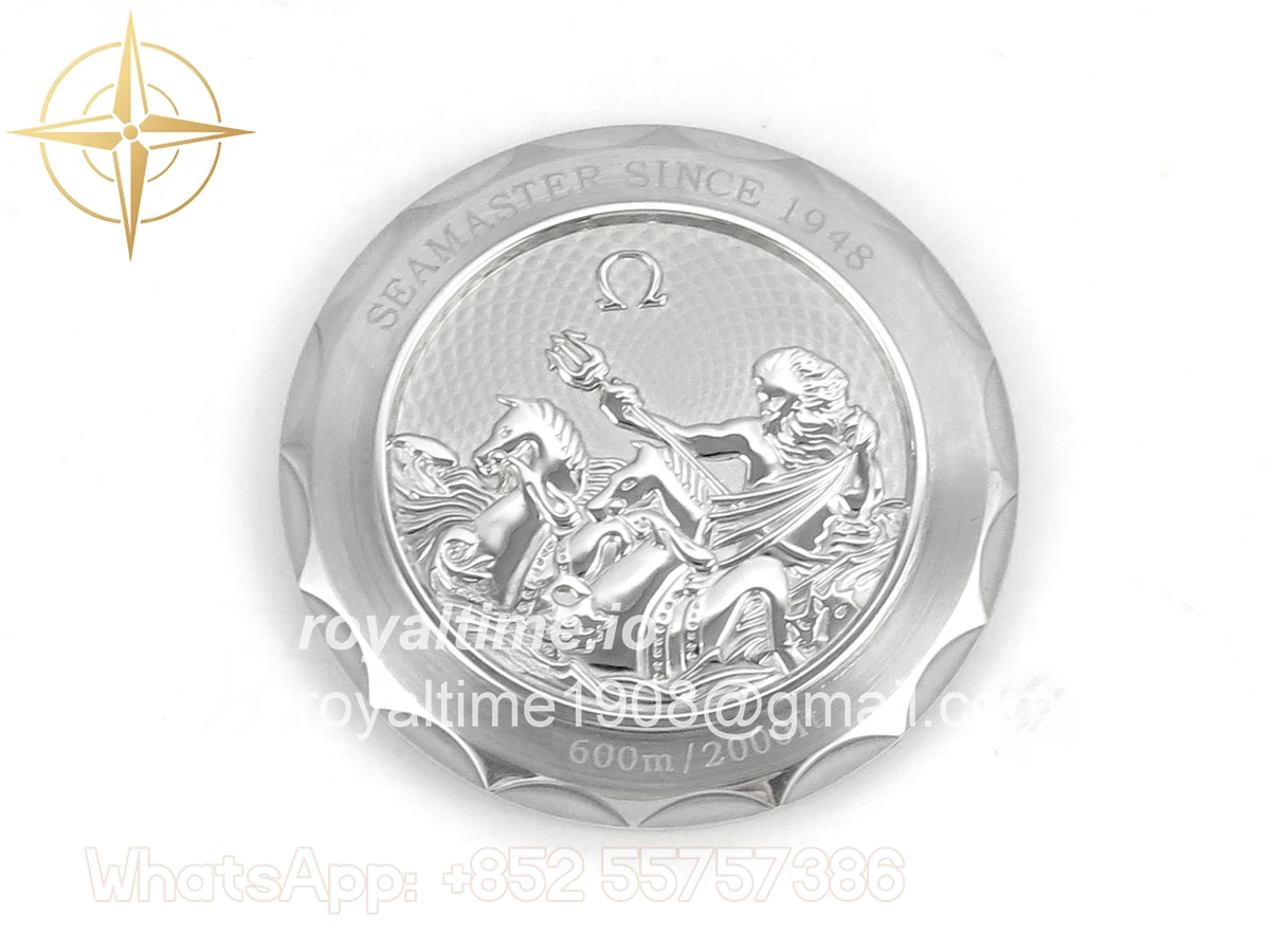 Omega Seamaster 39.5mm VSF Summer Blue Dial on SS Bracelet SA8800 V4 - Image 18