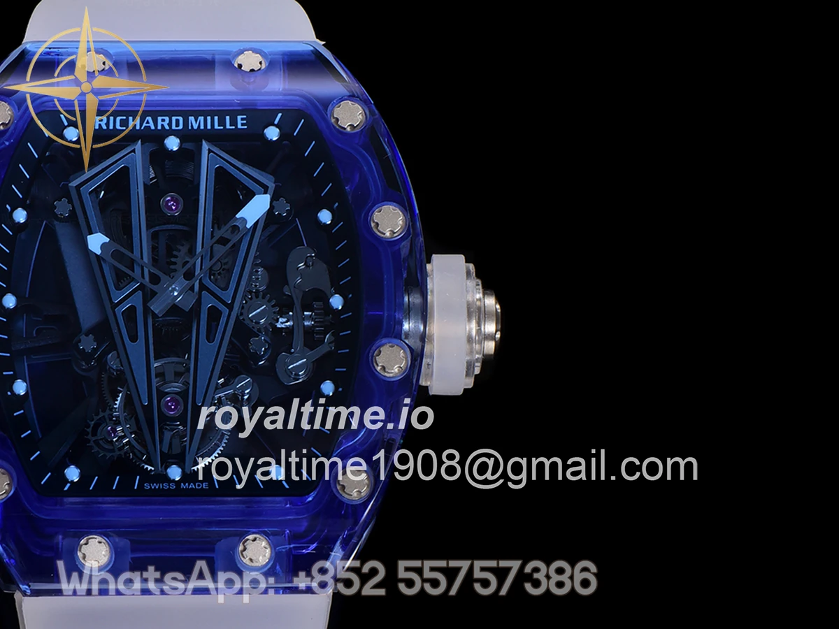 Richard Mille RM 027-01 Tourbillon Blue Sapphire - Image 18