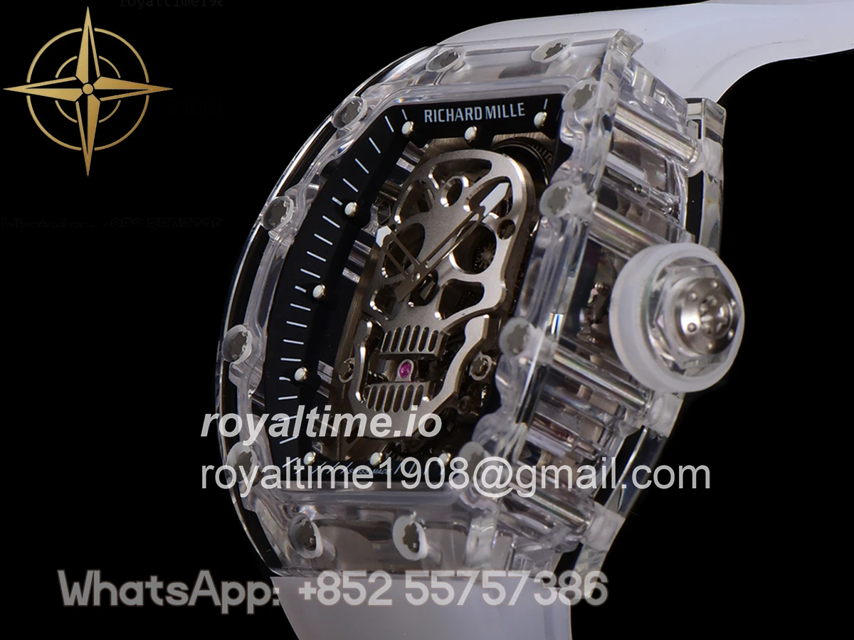 Richard Mille RM 027-01 Tourbillon Sapphire Skull - Image 18