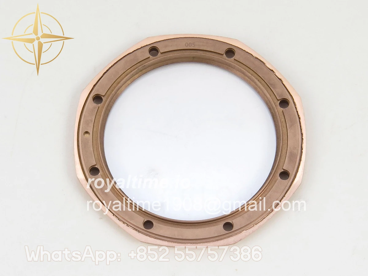 Audemars Piguet Royal Oak Chrono 26240 RG DDF White Dial on Brown Leather Strap DD4401 Gain Weight (SW Dial) - Image 18