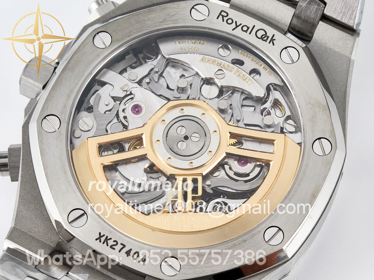 Audemars Piguet Royal Oak Chrono 26240 SS APSF Blue Dial on SS Bracelet SA4401 - Image 18