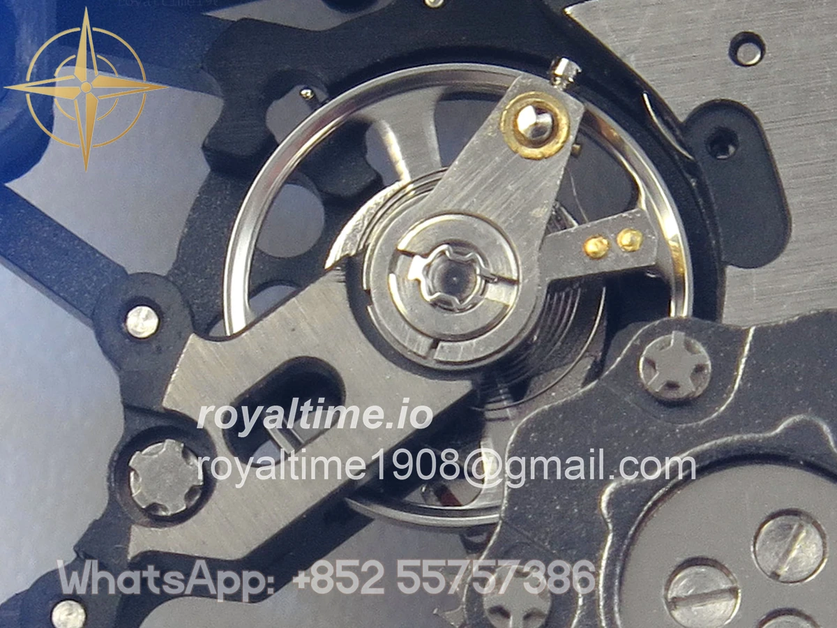 Richard Mille RM035-02 NTPT ZF Skeleton Dial on Black Rubber Strap RMAL1 V7 - Image 18