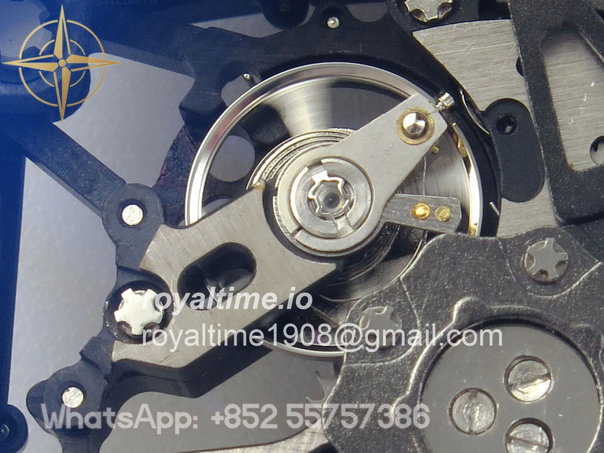 Richard Mille RM035-02 NTPT ZF Skeleton Dial on Red Rubber Strap RMAL1 V7 - Image 18